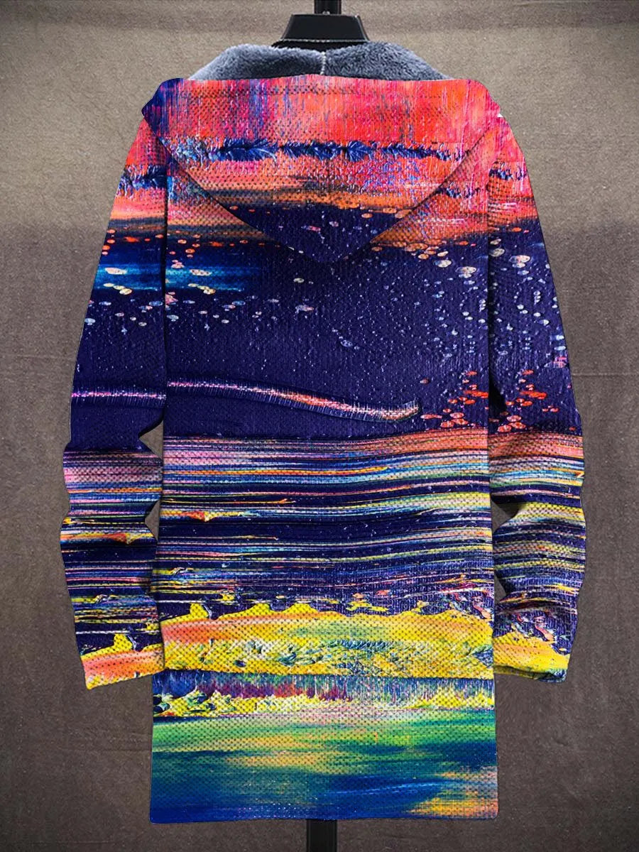 Alondra Sunset Art Coat – back