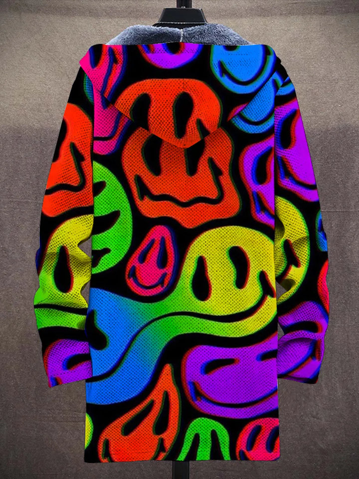 Suzette Psychedelic Art Coat – back