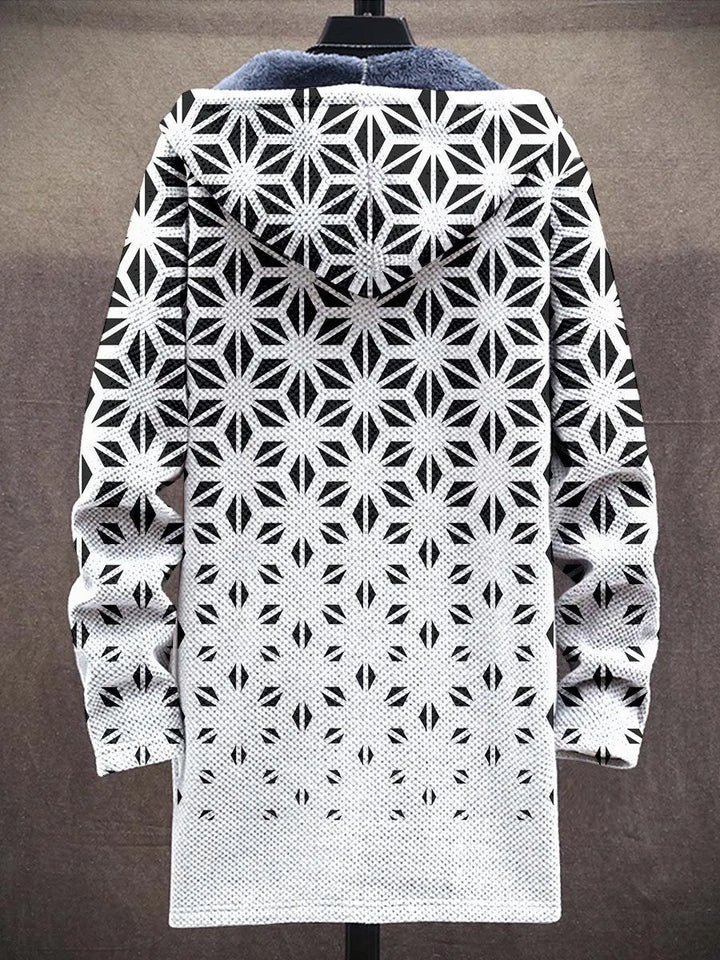 Eugenia Geometric Art Coat – back