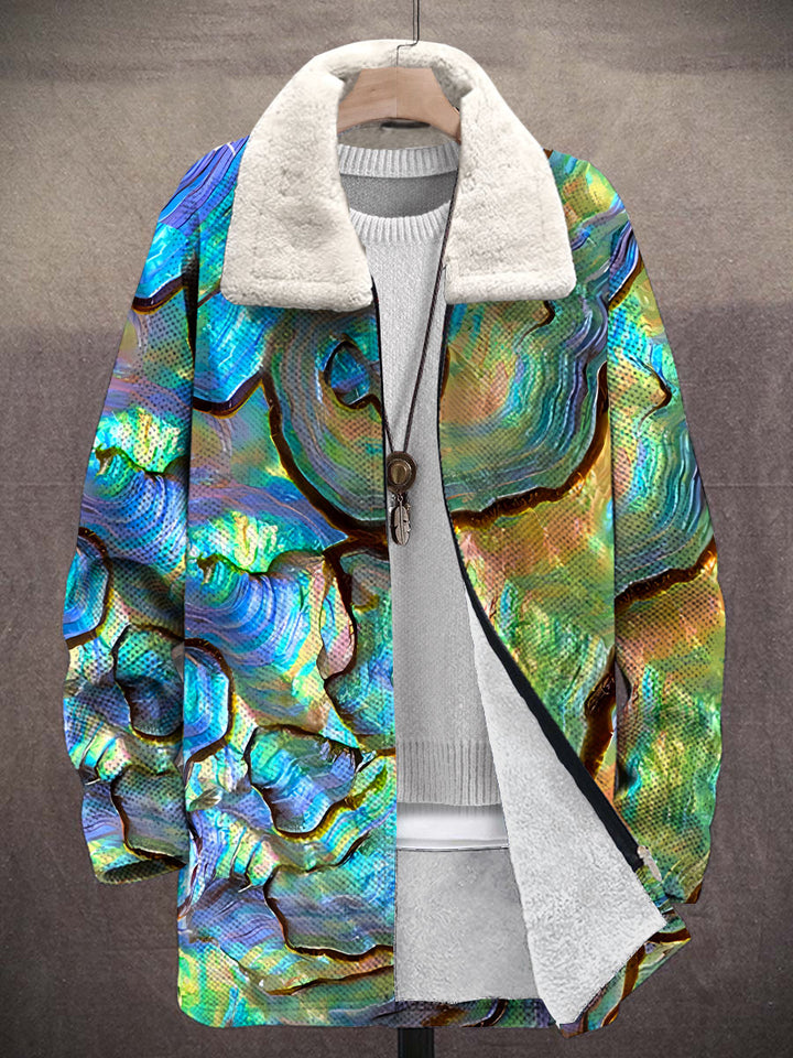 Jocelyn Iridescent Art Coat – front