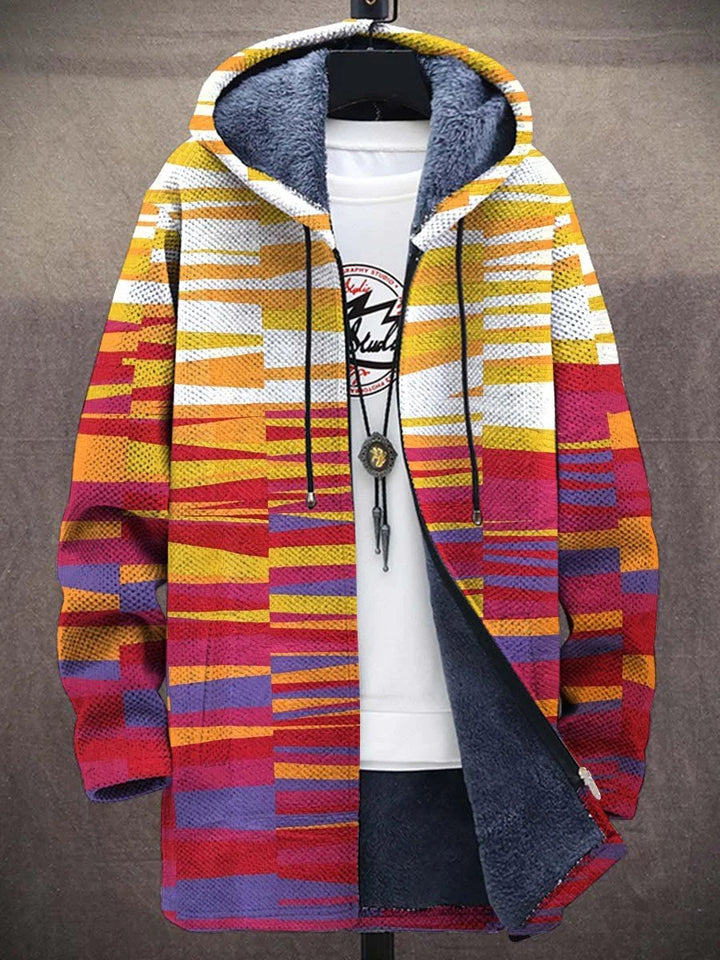 Birdie Sunset Art Coat – front