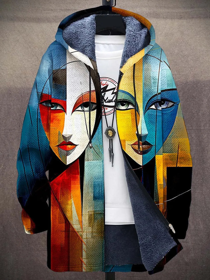 Felicity Cubist Art Coat – front