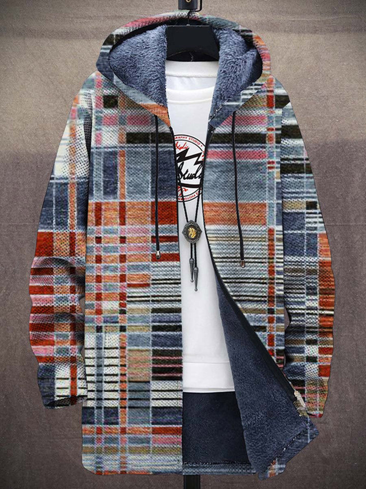 Bellamy Plaid Art Coat – front