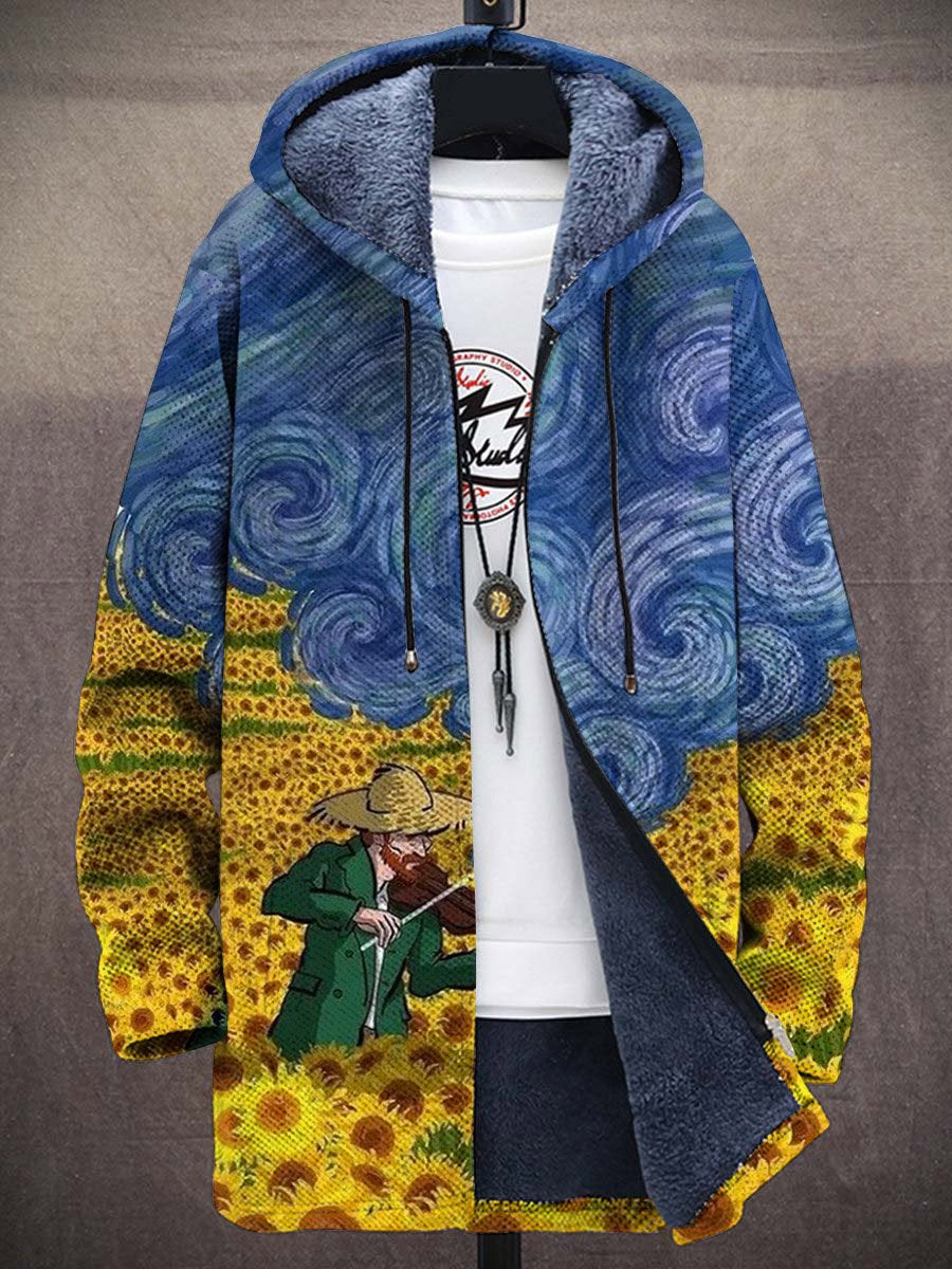Pamela Impressionist Art Coat – front