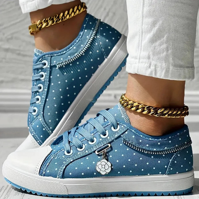 Caro Elegant Floral Sneakers