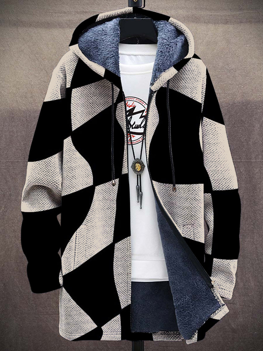 Olympia Checkered Art Coat – front