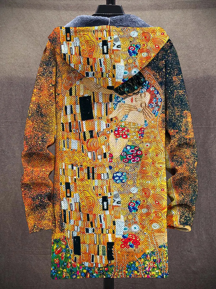 Deirdre Gilded Art Coat – back