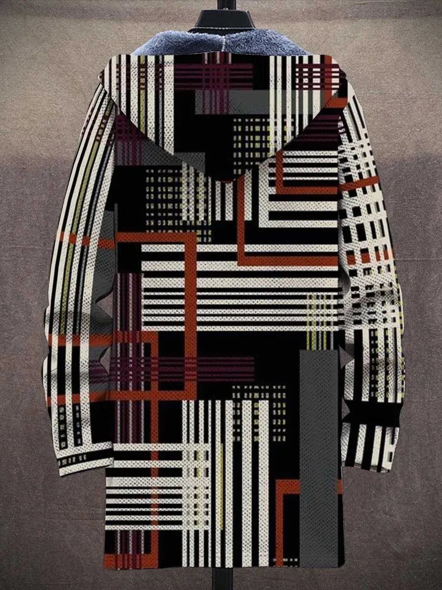 Mirabel Plaid Art Coat – back