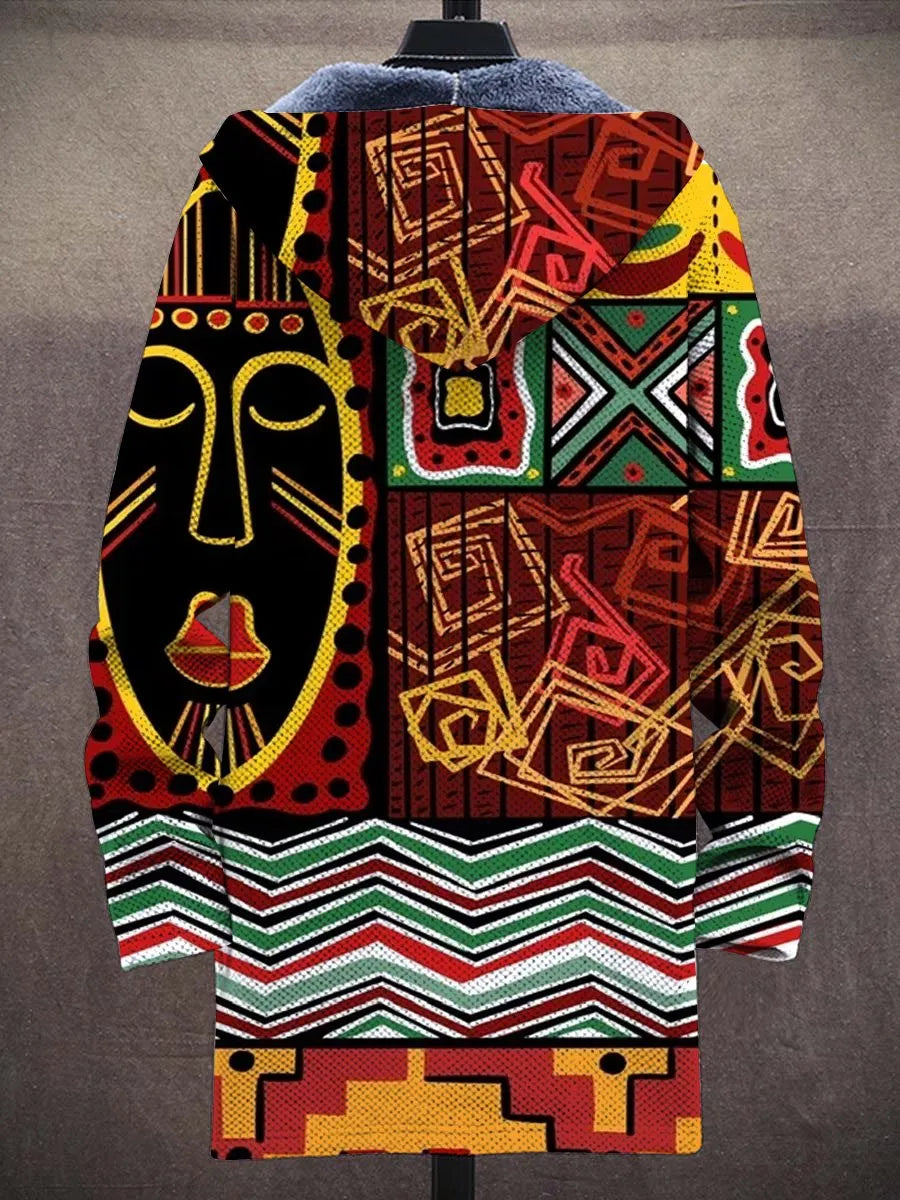 Everly Tribal Art Coat – back