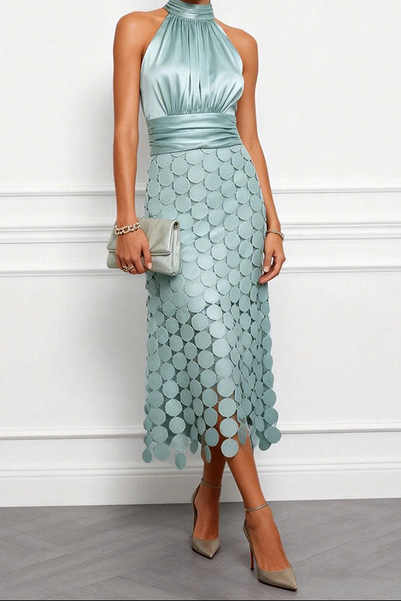 Celine Elegant Midi Dress For Ceremonies