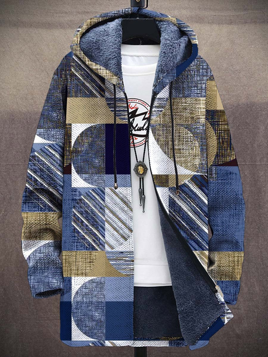 Lorena Geometric Art Coat – front
