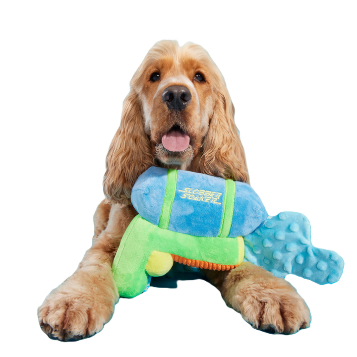Super Slobber Plush Tug Dog Toy