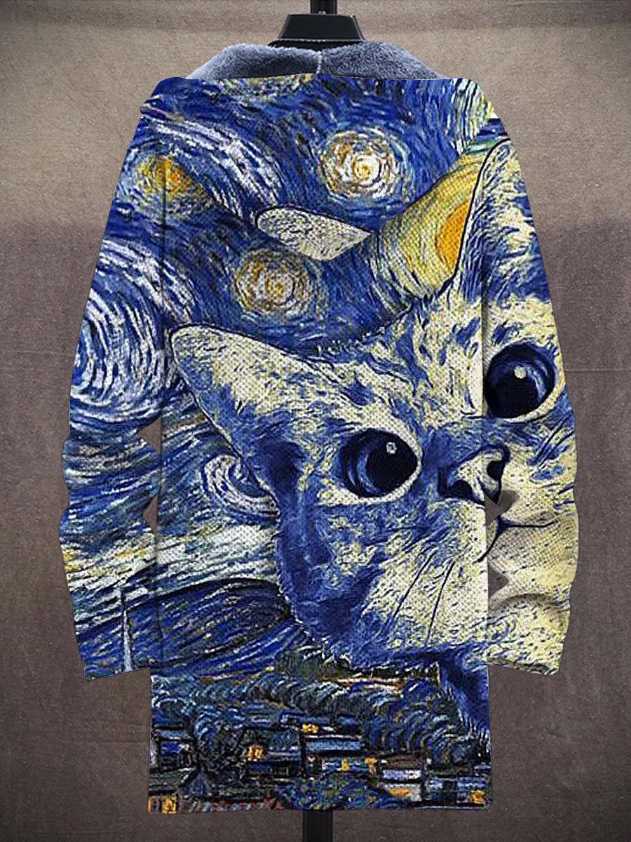 Ailsa Impressionist Art Coat – back