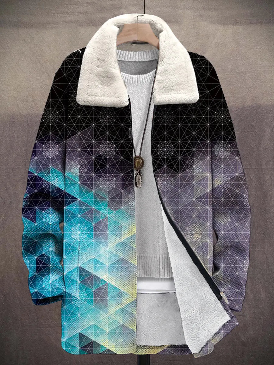 Aubrey Celestial Art Coat – front