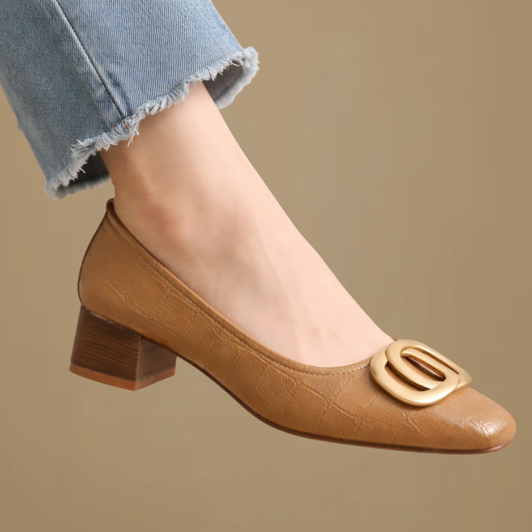 Opium Crest Heels Black