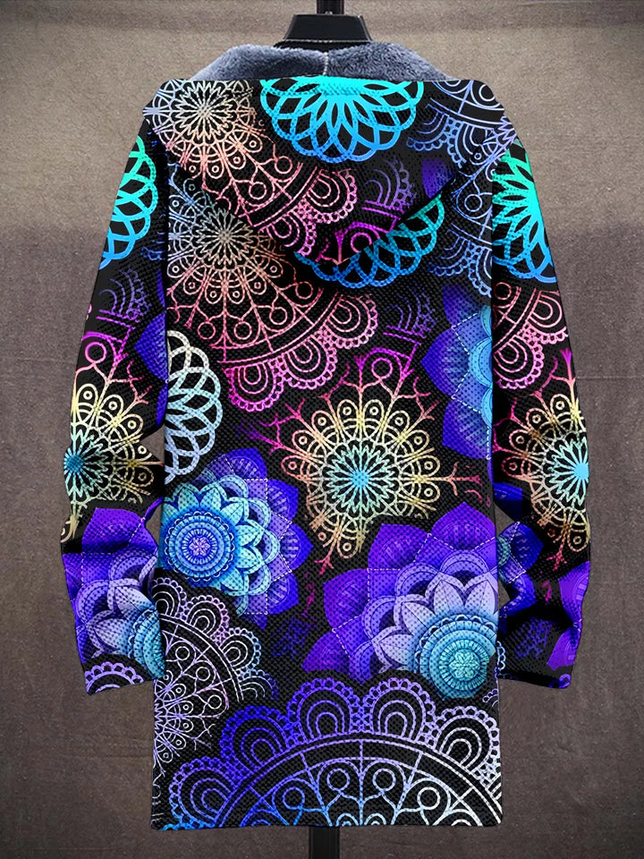 Madeleine Mandala Art Coat – back