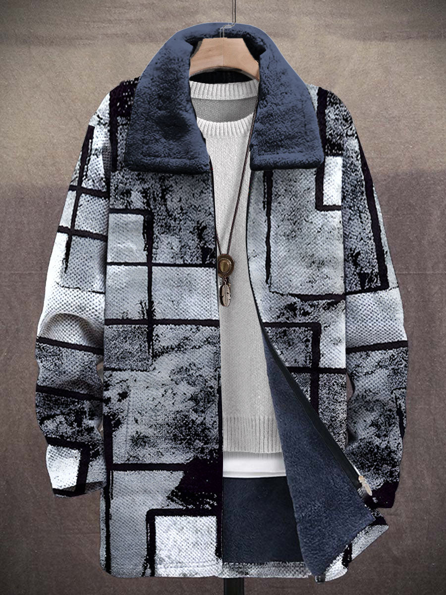 Paulina Grunge Art Coat – front