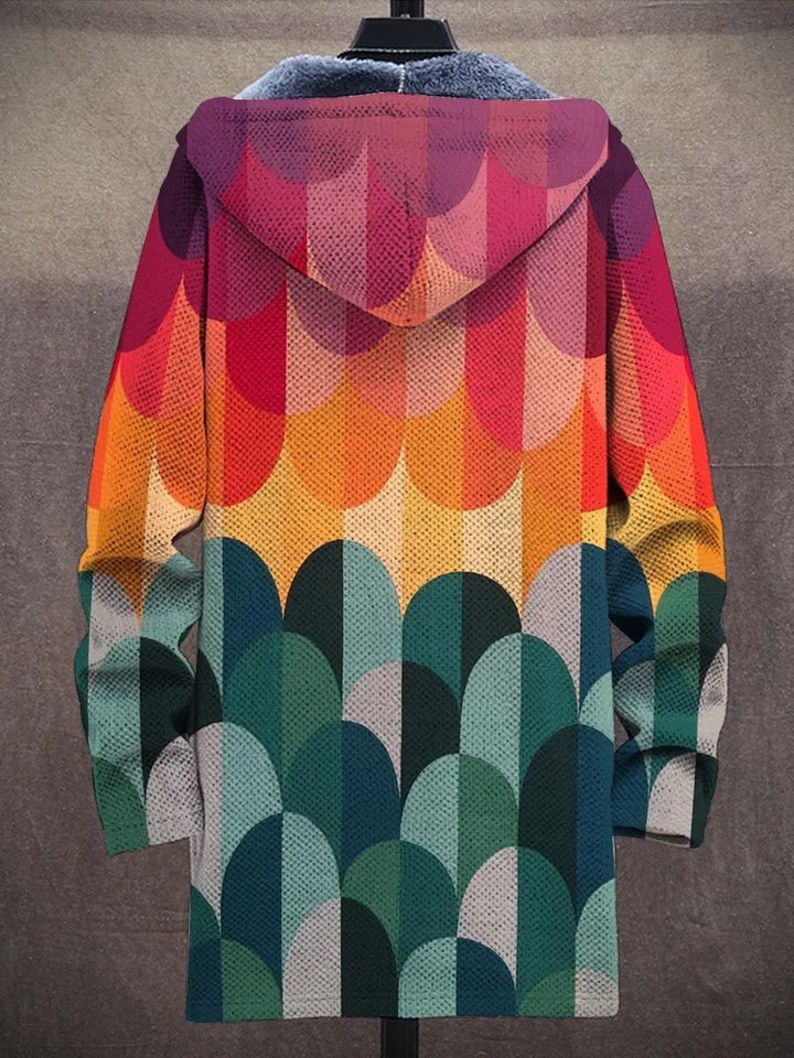 Ondine Retro Art Coat – back