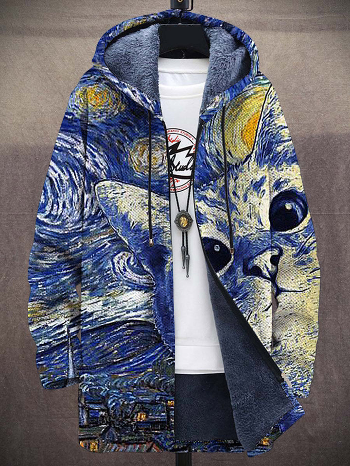 Ailsa Impressionist Art Coat – front