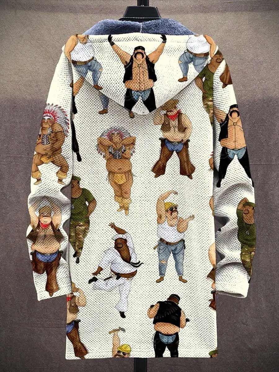 Melody Whimsical Art Coat – back