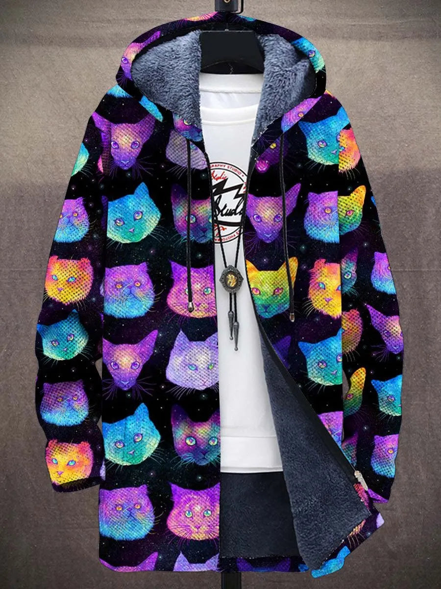 Ingeborg Neon Art Coat – front