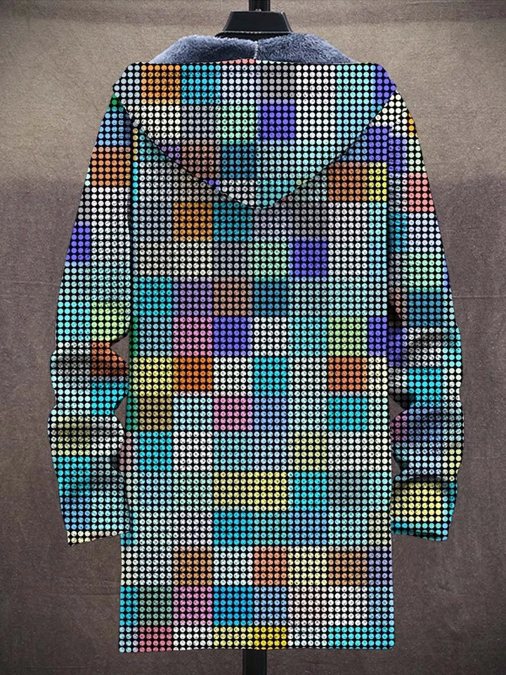 Liesl Mosaic Art Coat – back