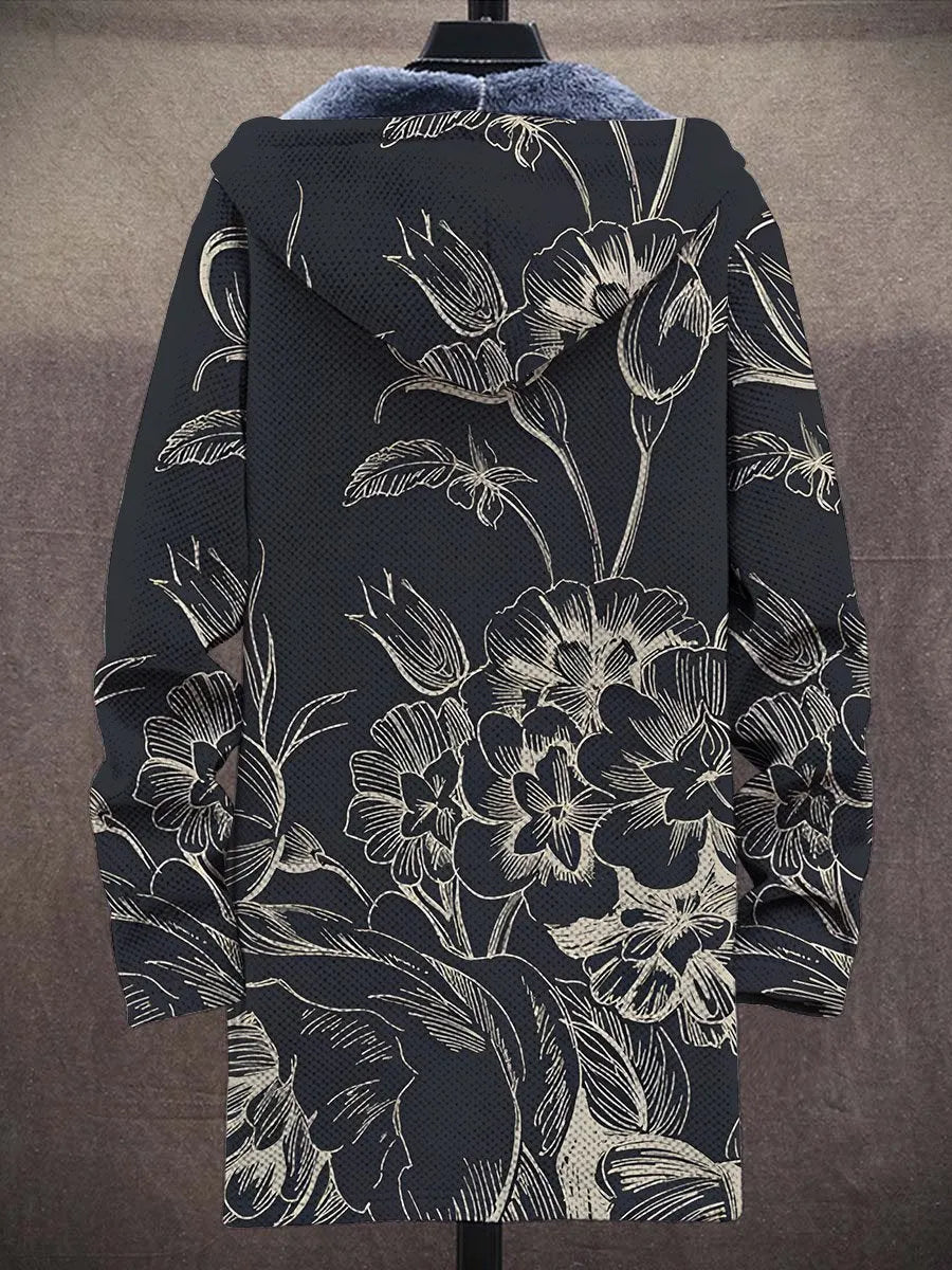 Irene Botanical Art Coat – back