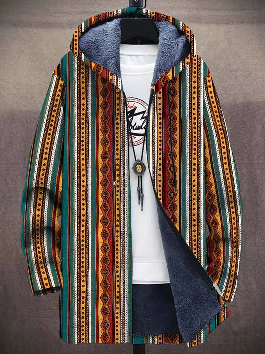 Florence Serape Art Coat – front