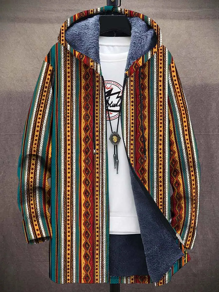 Florence Serape Art Coat – front