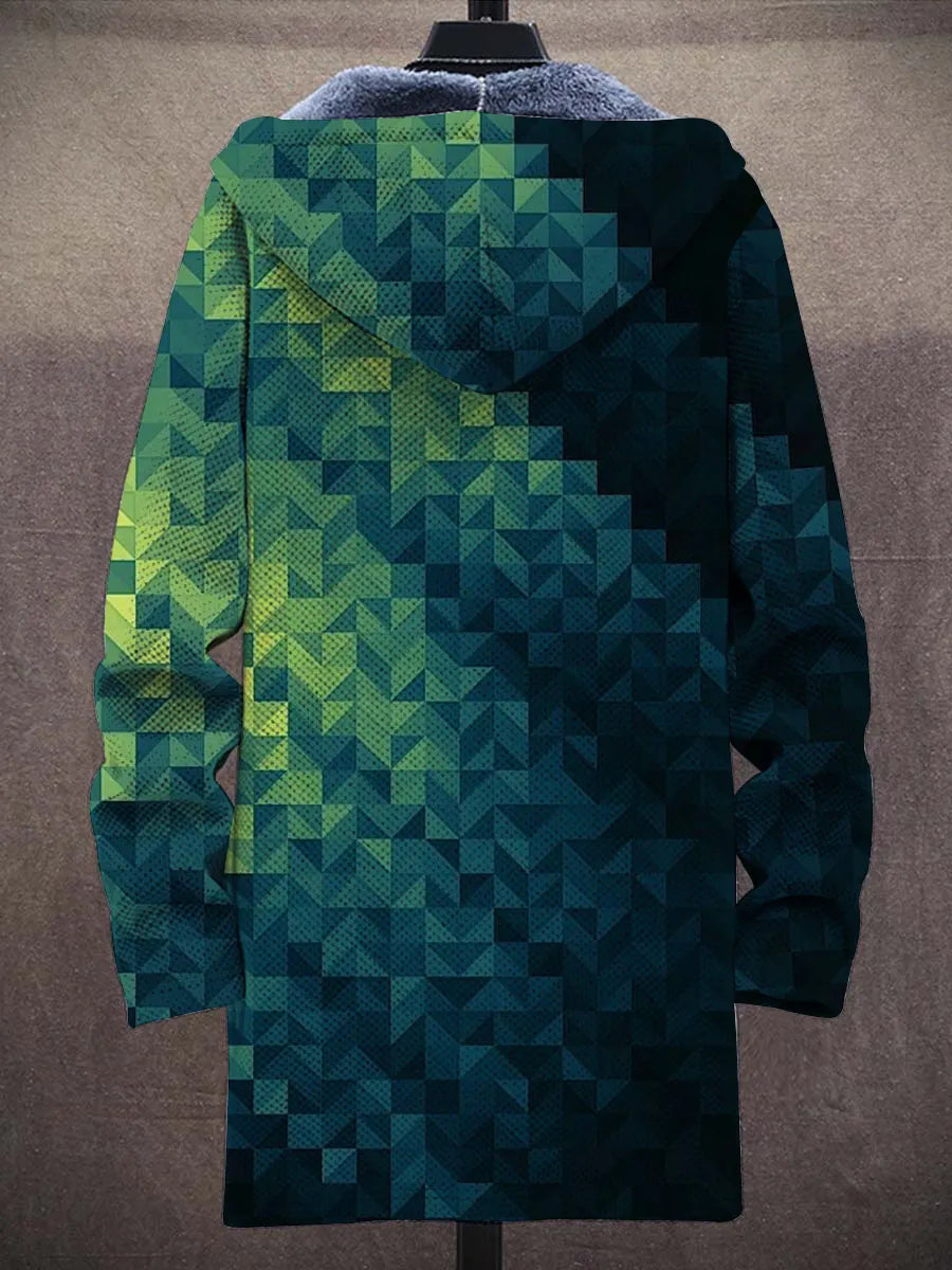 Madeline Mosaic Art Coat – back