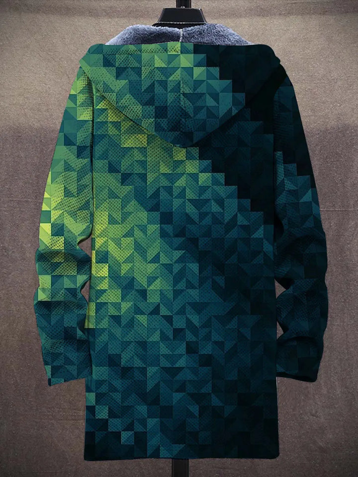 Madeline Mosaic Art Coat – back