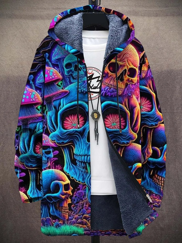 Cassia Psychedelic Art Coat – front