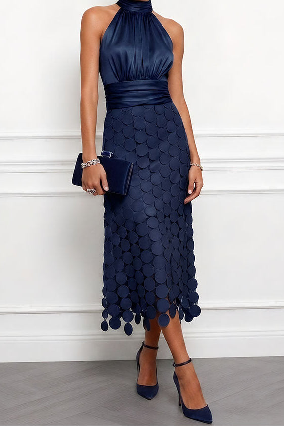 Celine Elegant Midi Dress For Ceremonies