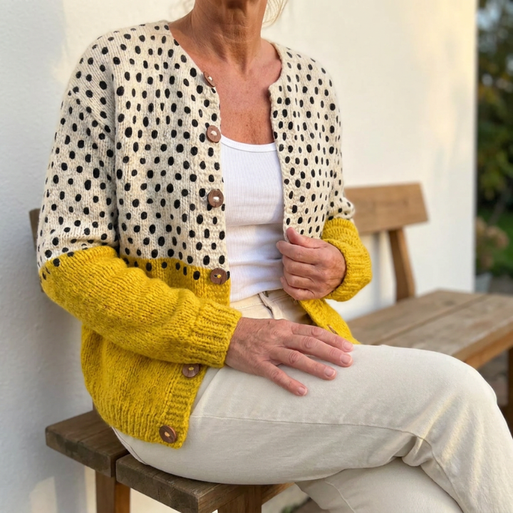 Junella Vintage Cardigan Sweater