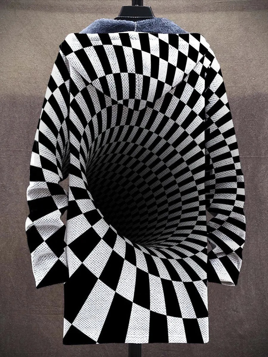Rosabel Illusion Art Coat – back