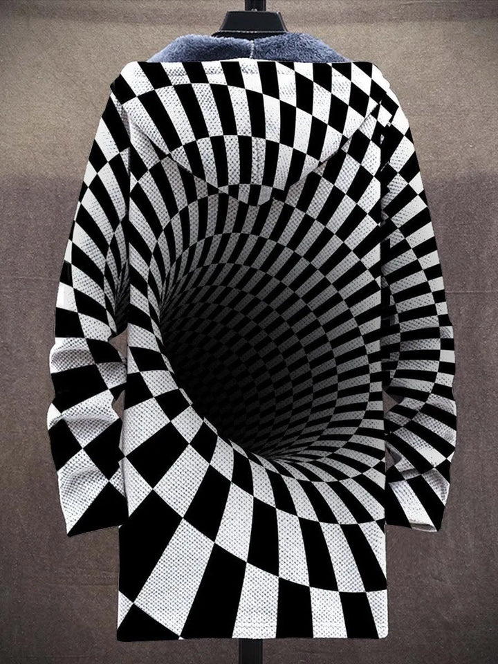 Rosabel Illusion Art Coat – back