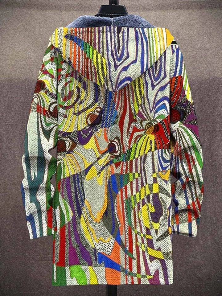 Araminta Psychedelic Art Coat – back