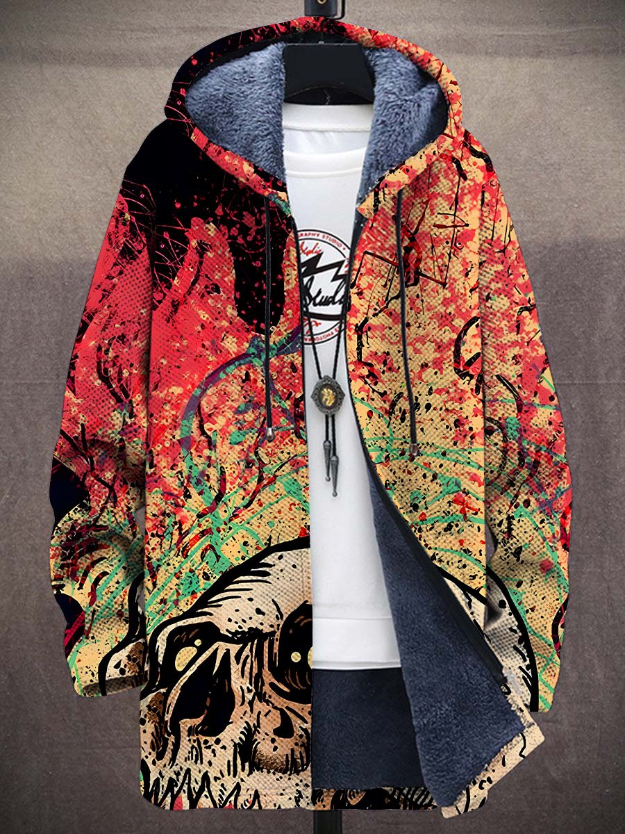 Roxanne Grunge Art Coat – front