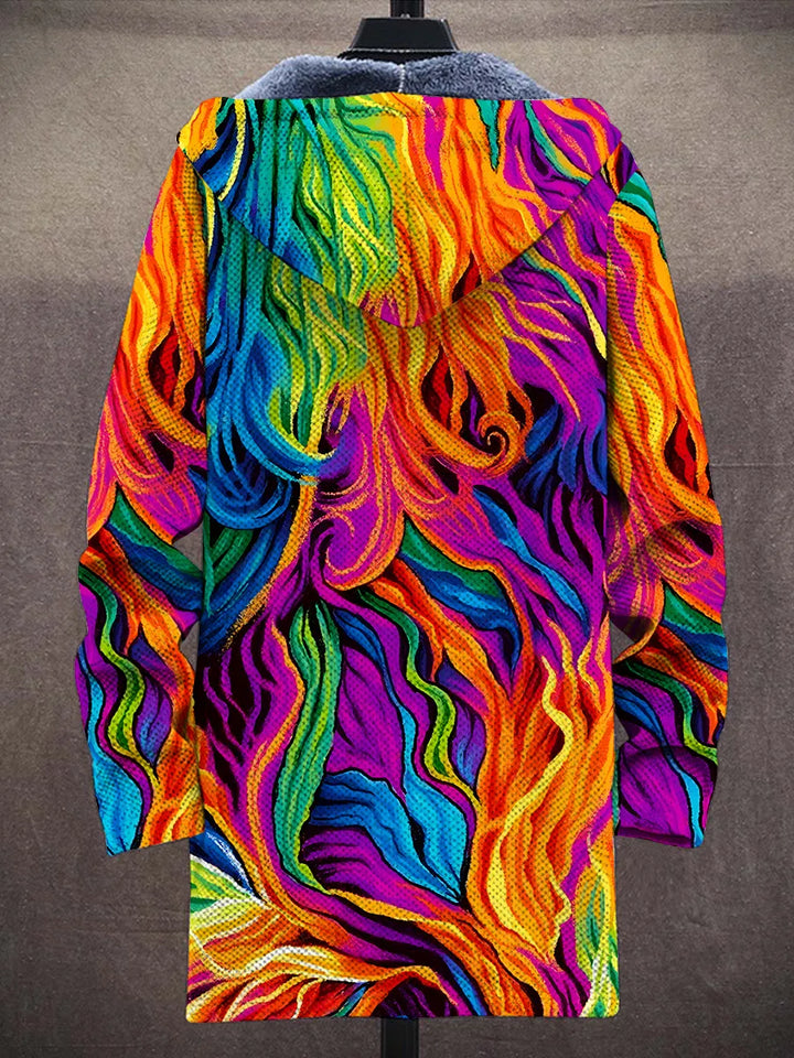Gwendolyn Psychedelic Art Coat – back