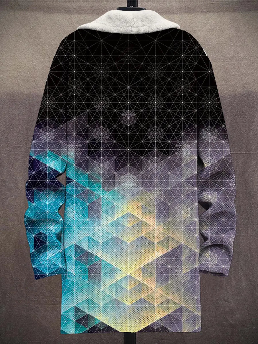 Aubrey Celestial Art Coat – back