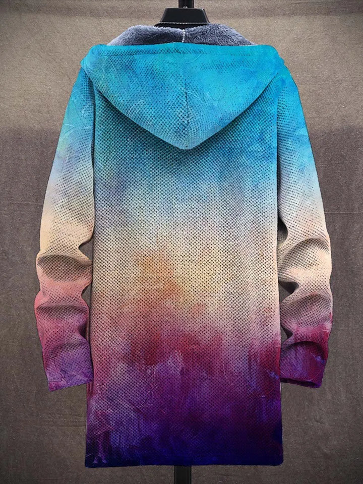 Cybele Sunset Art Coat – back