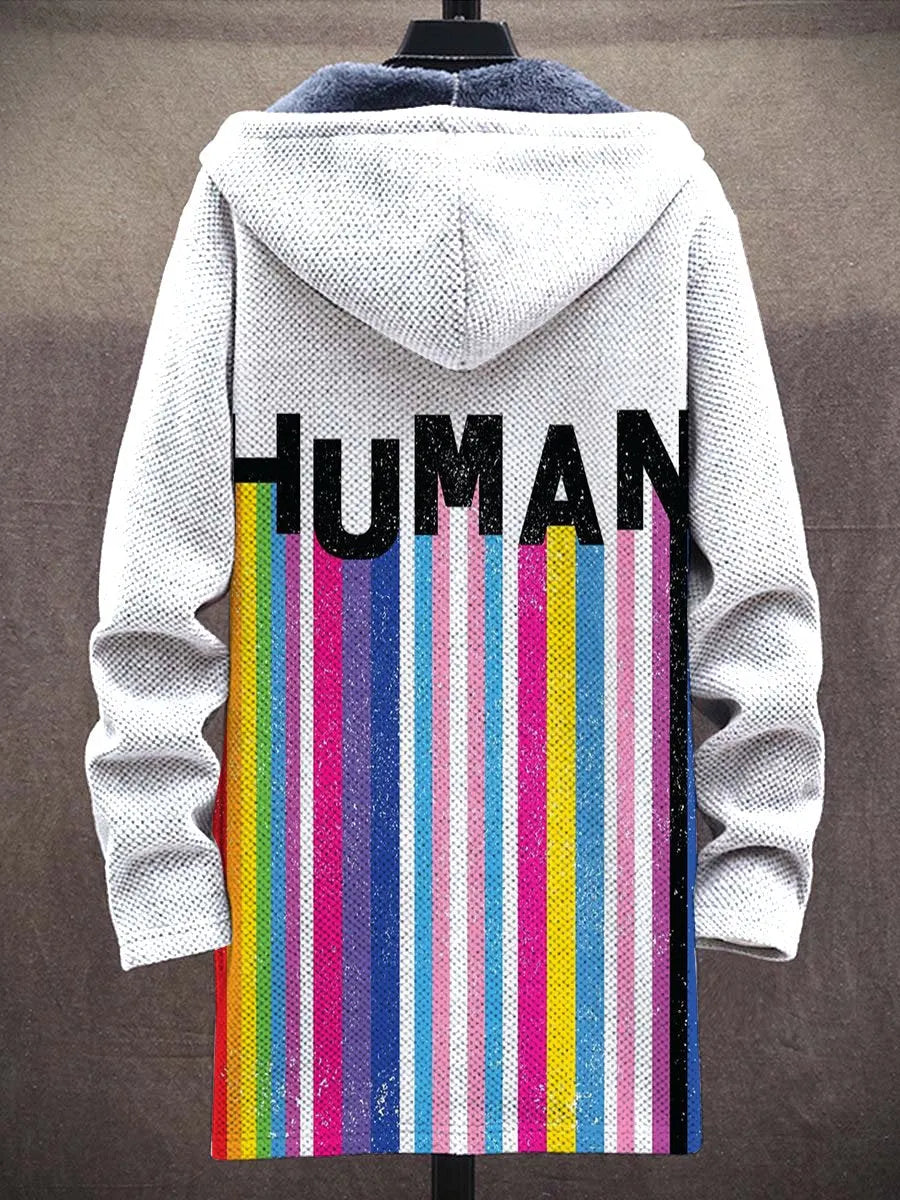 Amabel Rainbow Art Coat – back
