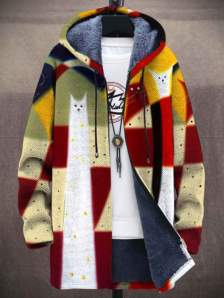 Alba Modern Art Coat – front