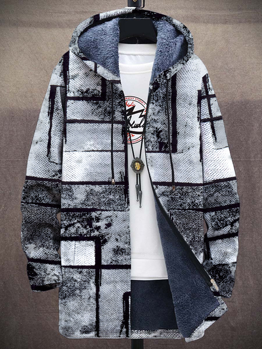 Amaris Abstract Art Coat – front