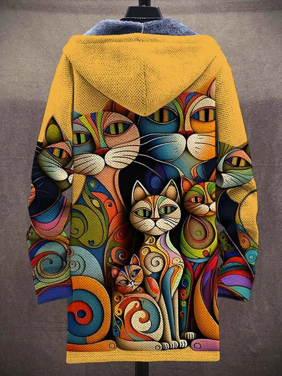 Clio Folk Art Coat – back