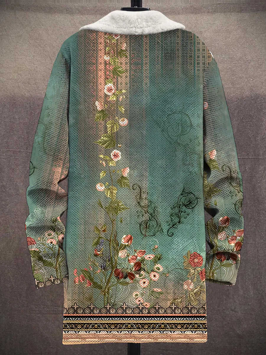 Georgette Vintage Art Coat – back