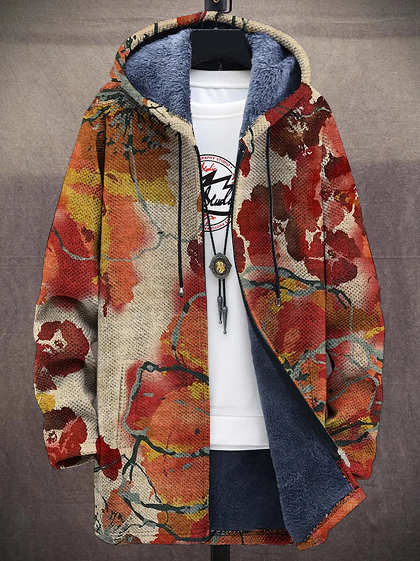 Mariana Watercolor Art Coat – front
