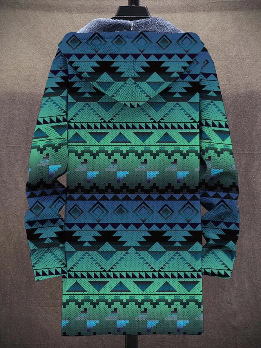 Esme Aztec Art Coat – back