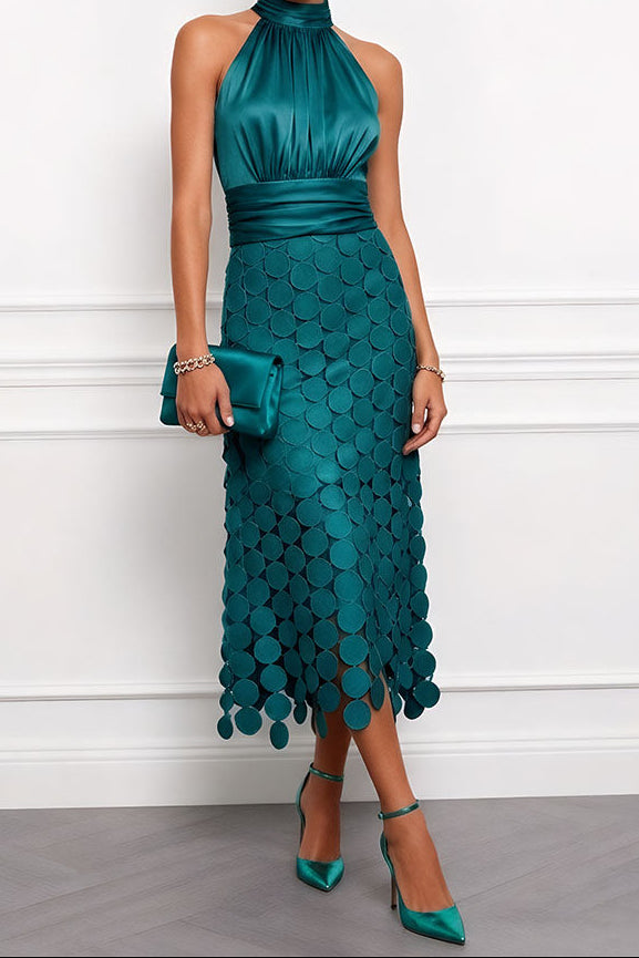 Celine Elegant Midi Dress For Ceremonies