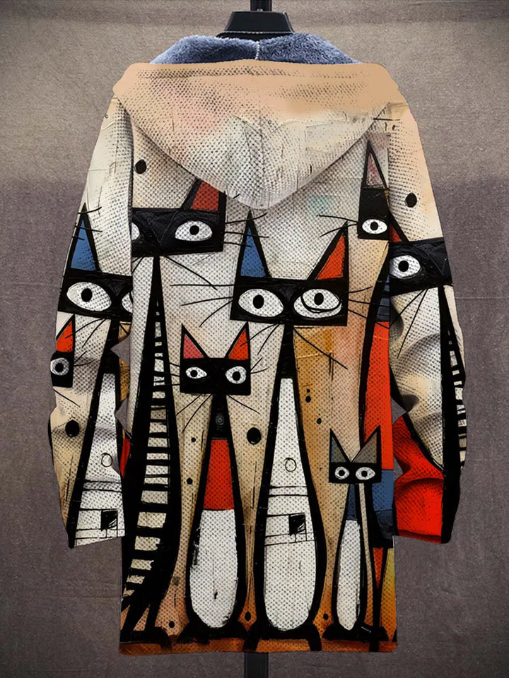 Vesper Folk Art Coat – back
